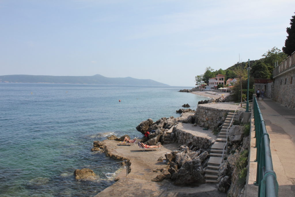 Moscenicka Draga croatia walkway